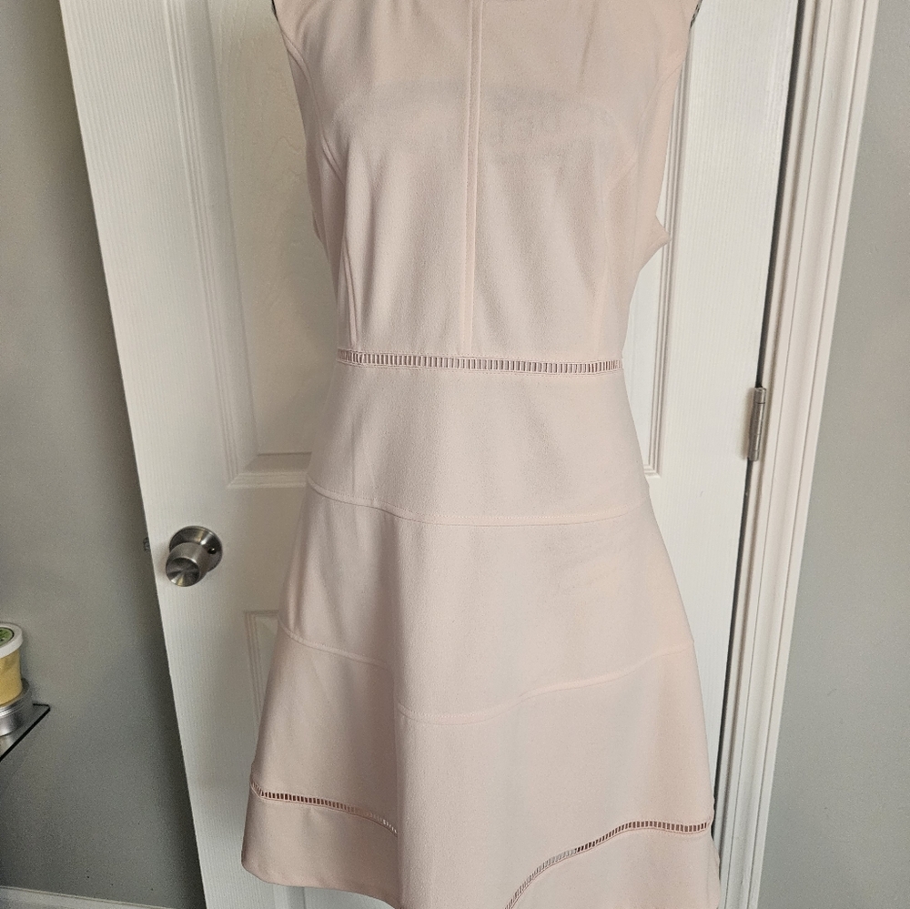 Tommy Hilfiger Elegant Pink Sleeveless Dress